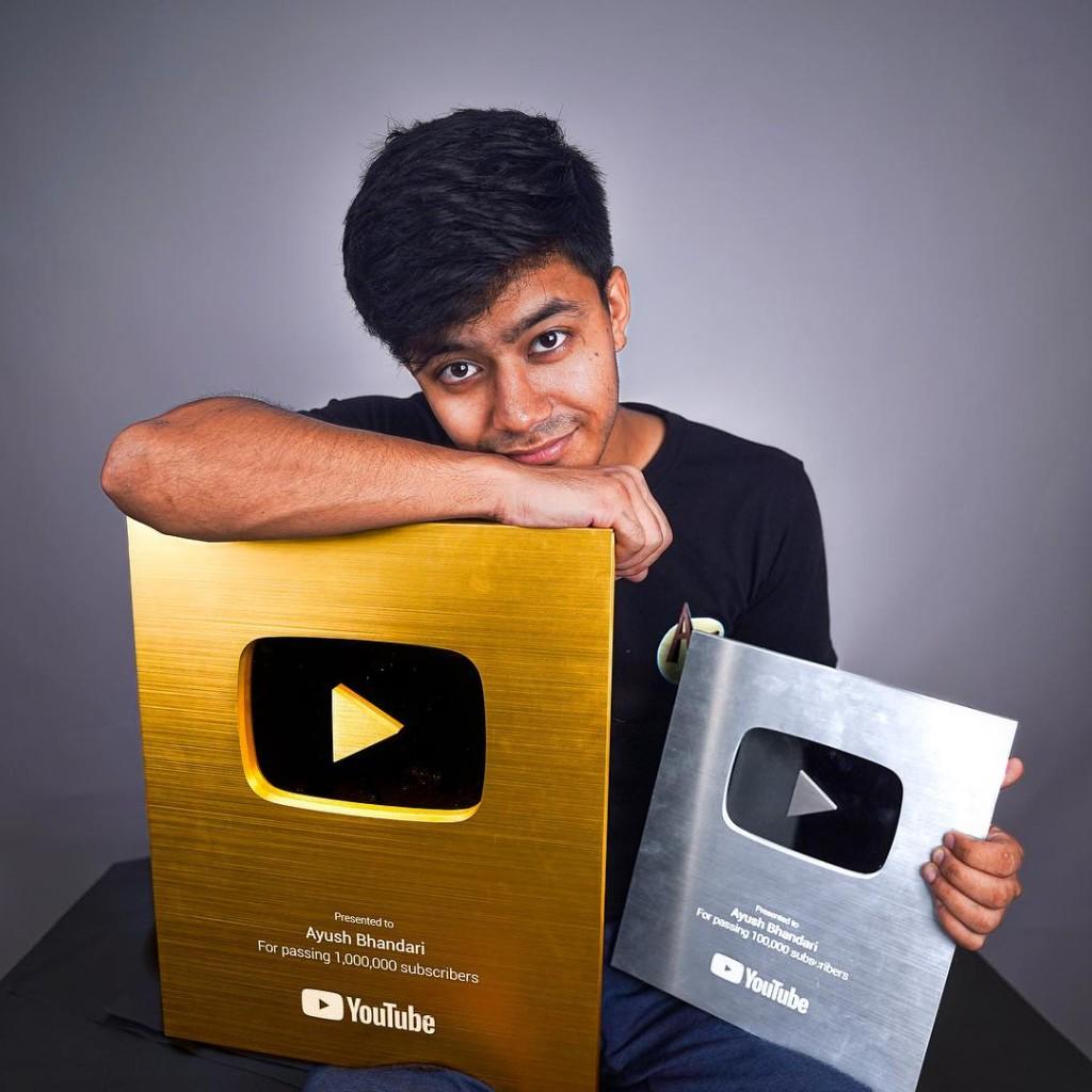 Ayush Bhandari YouTuber biography