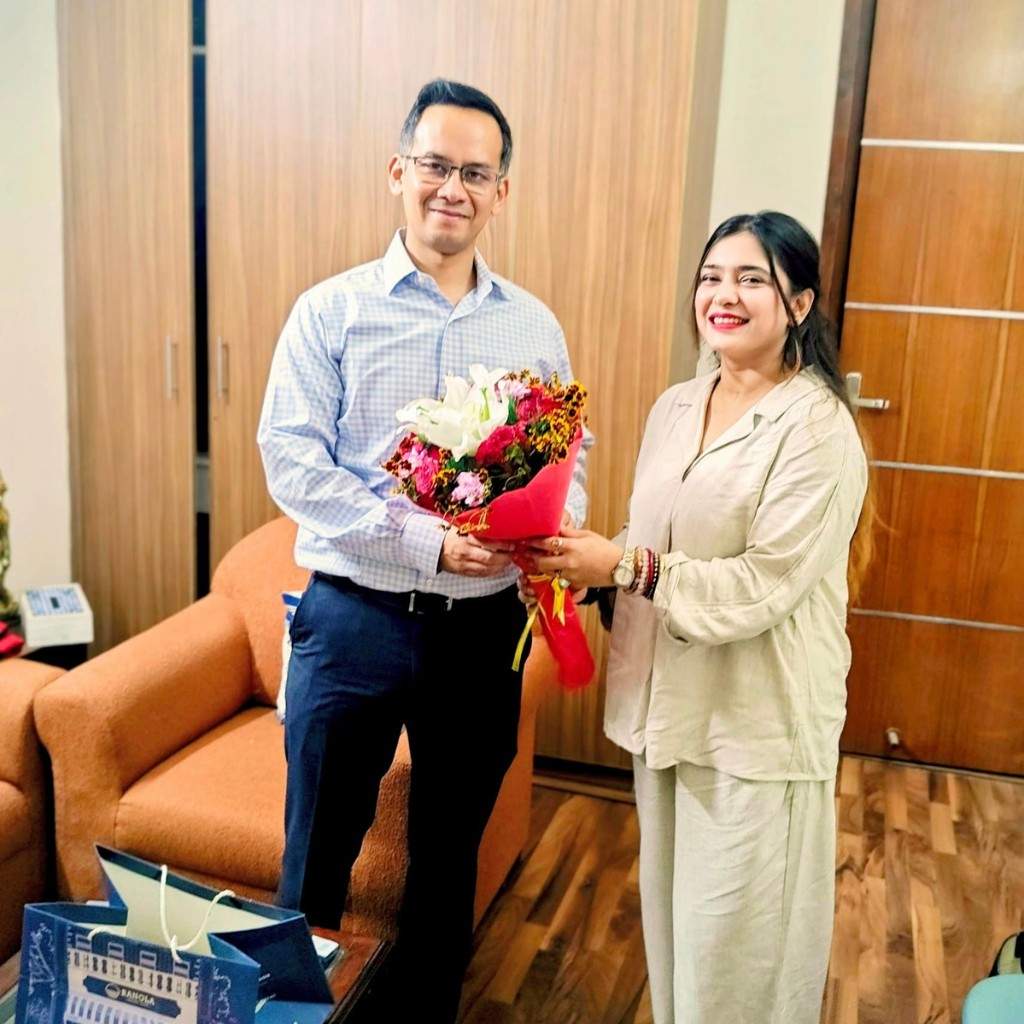 Naiwritaa Joy Shukla Congress Leader