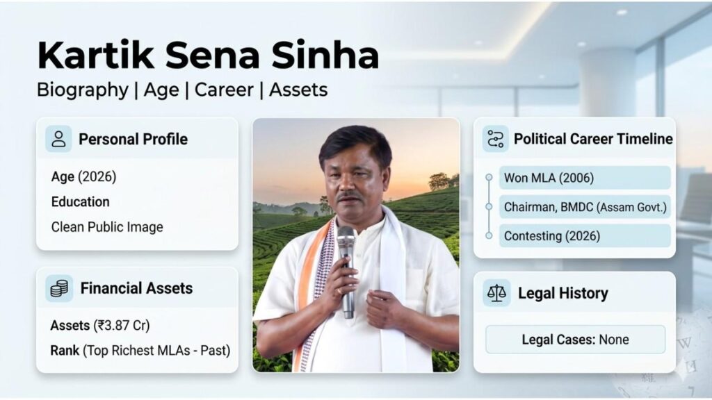 kartik sena sinha career