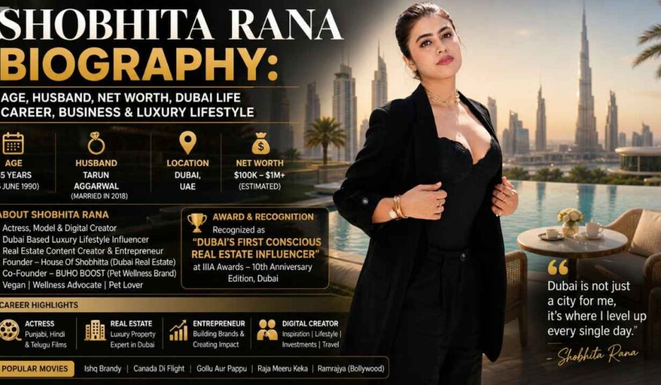 Shobhita Rana Biography