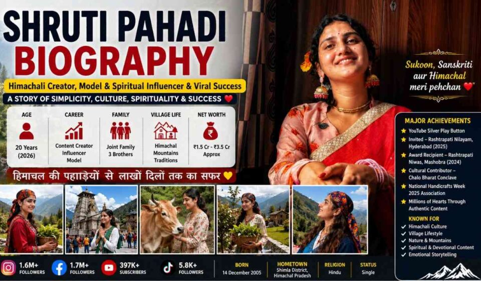 Shruti Pahadi Biography