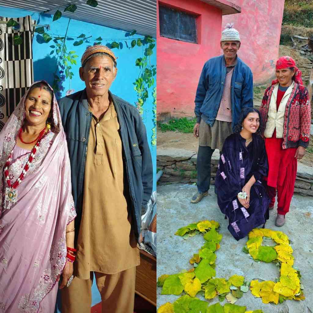 Shruti Pahadi family